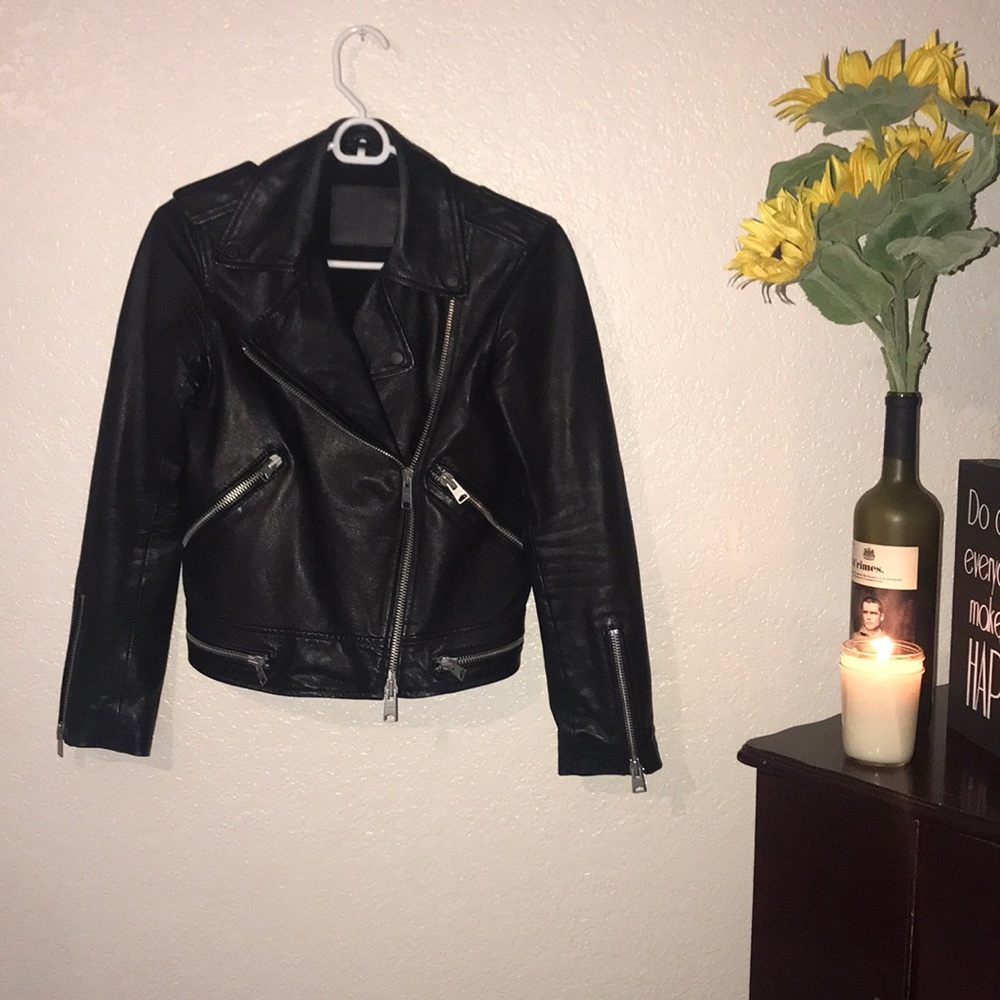 All Saints Leather Jacket